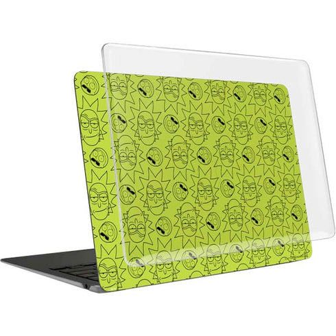 Adult Swim Rick and Morty Rick and Morty All Over Print MacBook Air 15in (2023-2025) Case plus Skin